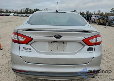 2016 Ford Fusion Se из США, поврежденный, VIN 3FA6P0H72GR340354